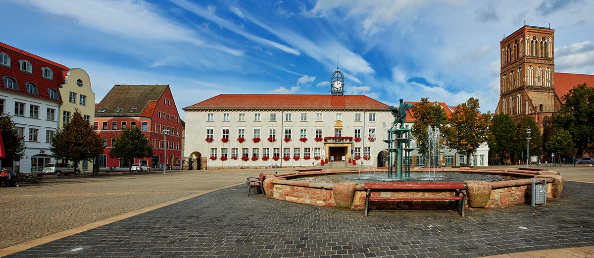 Innenstadt von Anklam