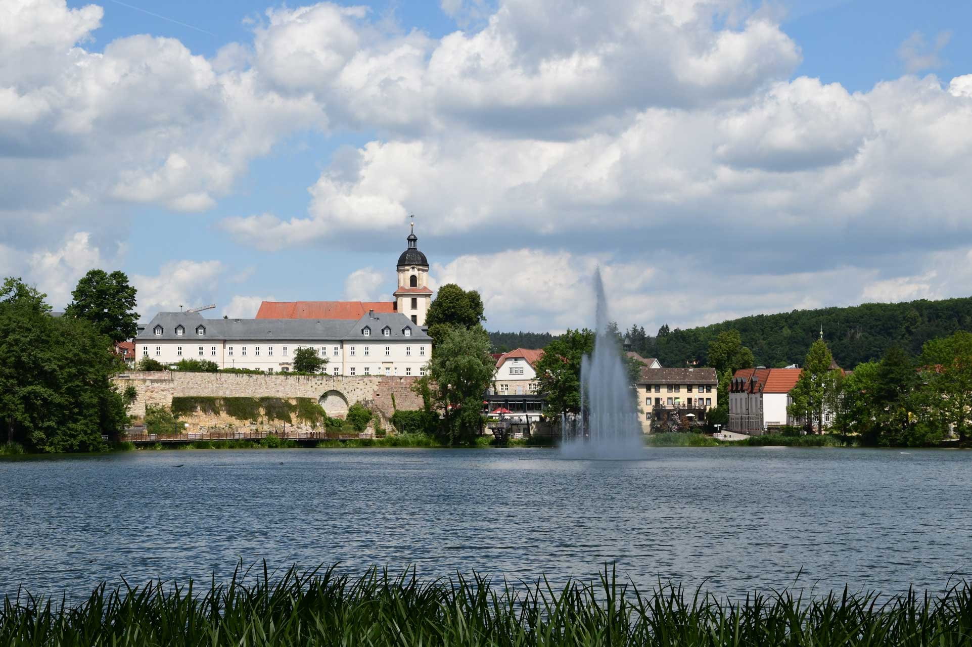 Teich in Bad Salzungen