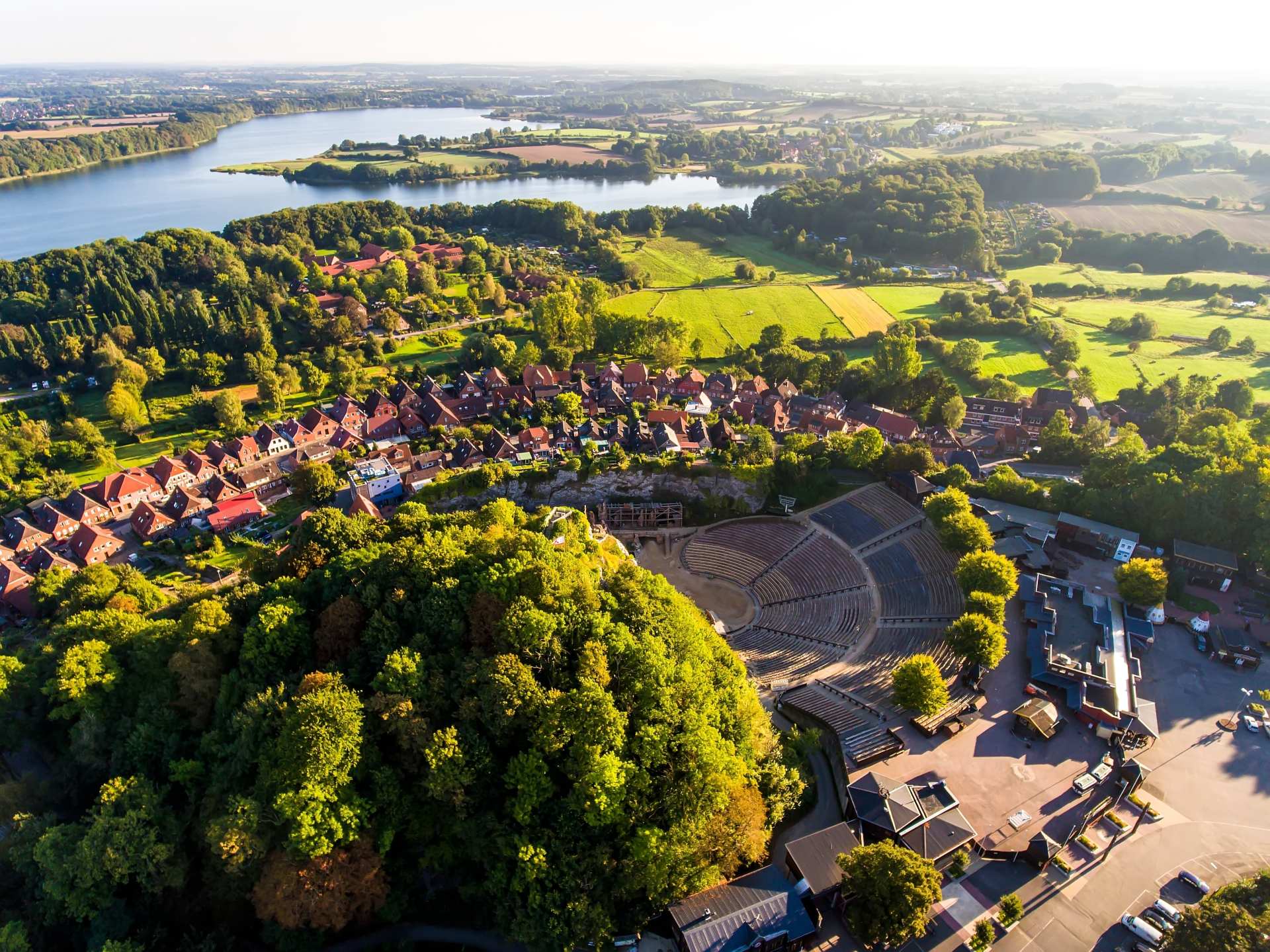 Blick auf Segeberg