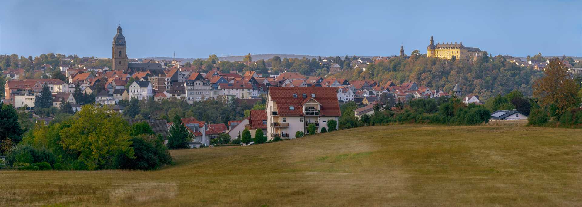 Panoramblick über Bas Wildungen