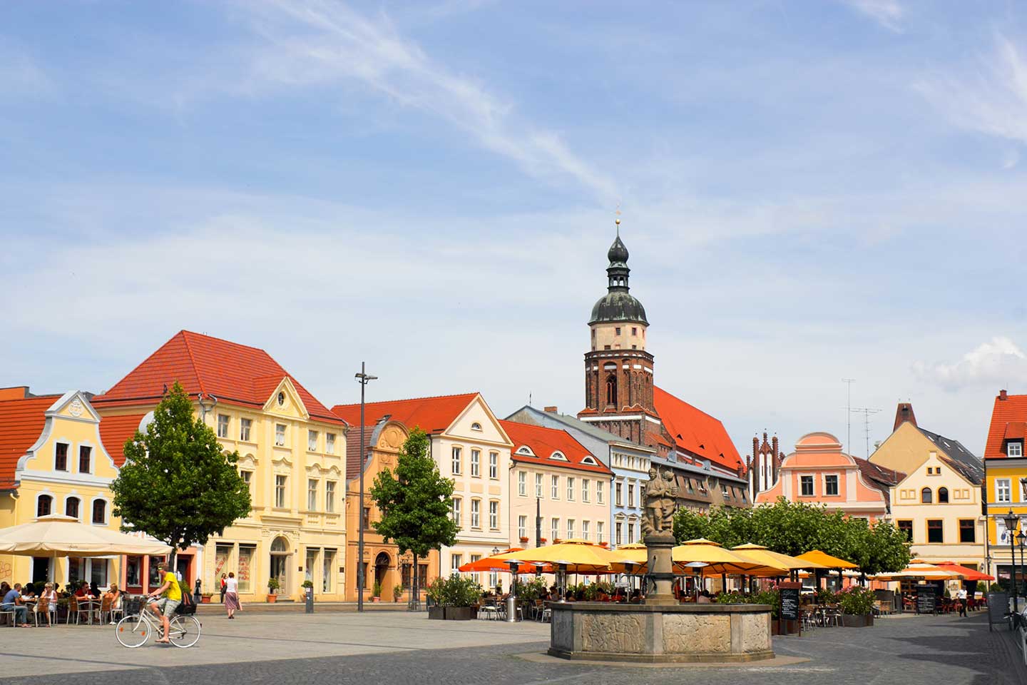 Marktplatz in Cottbus