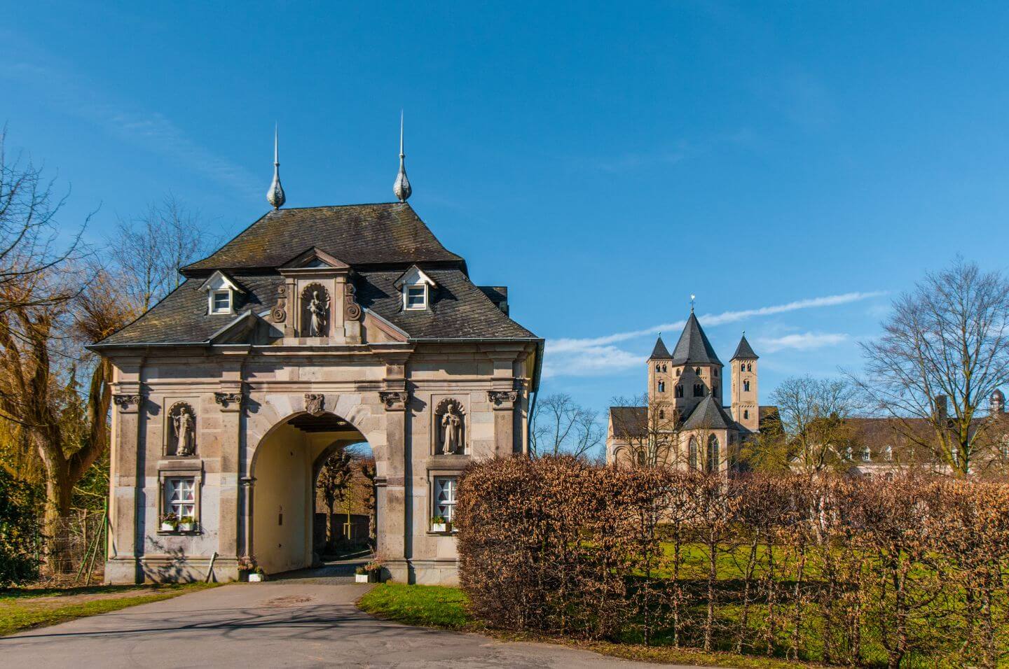 Torhaus des Knechtstedener Klosters in Dormagen