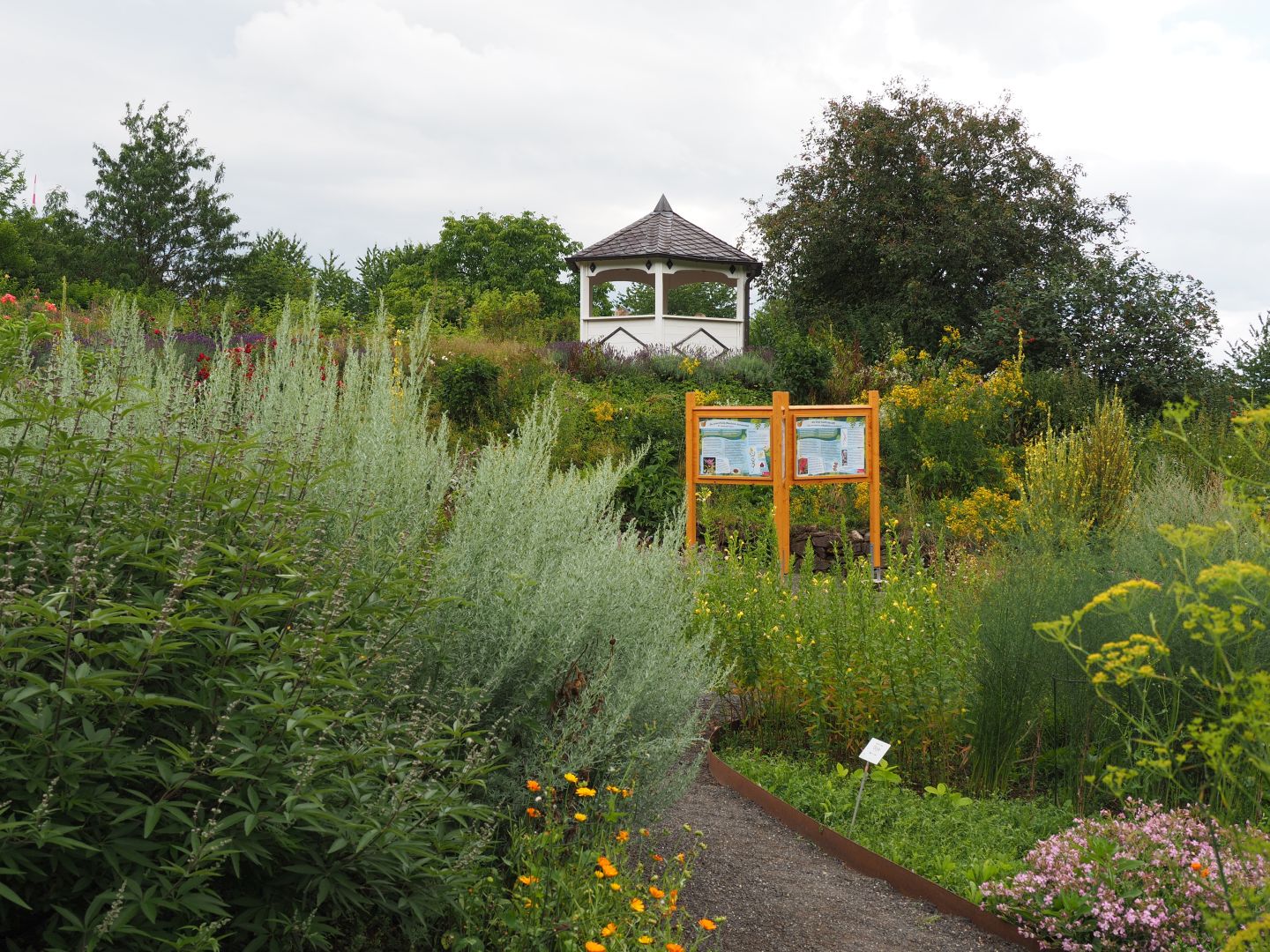 Pavillon im Freizeitzentrum Finkenrech bei Eppelborn