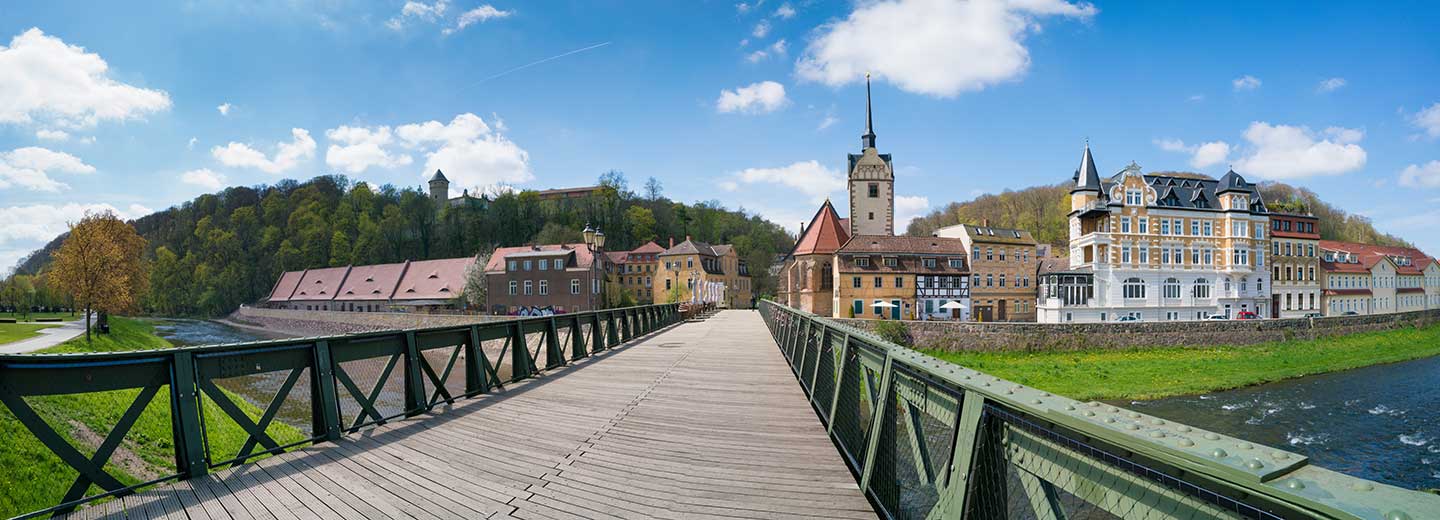 Aussicht auf Gera