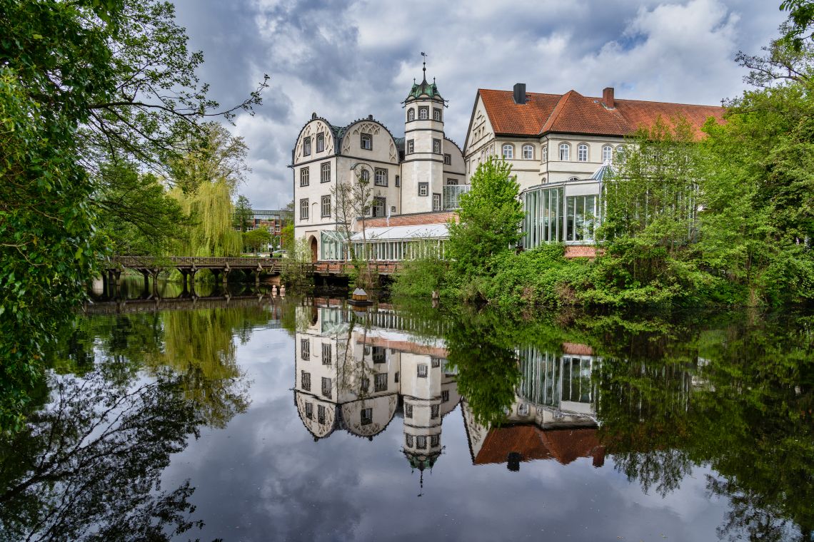 Blick auf Schloss Gifhorn