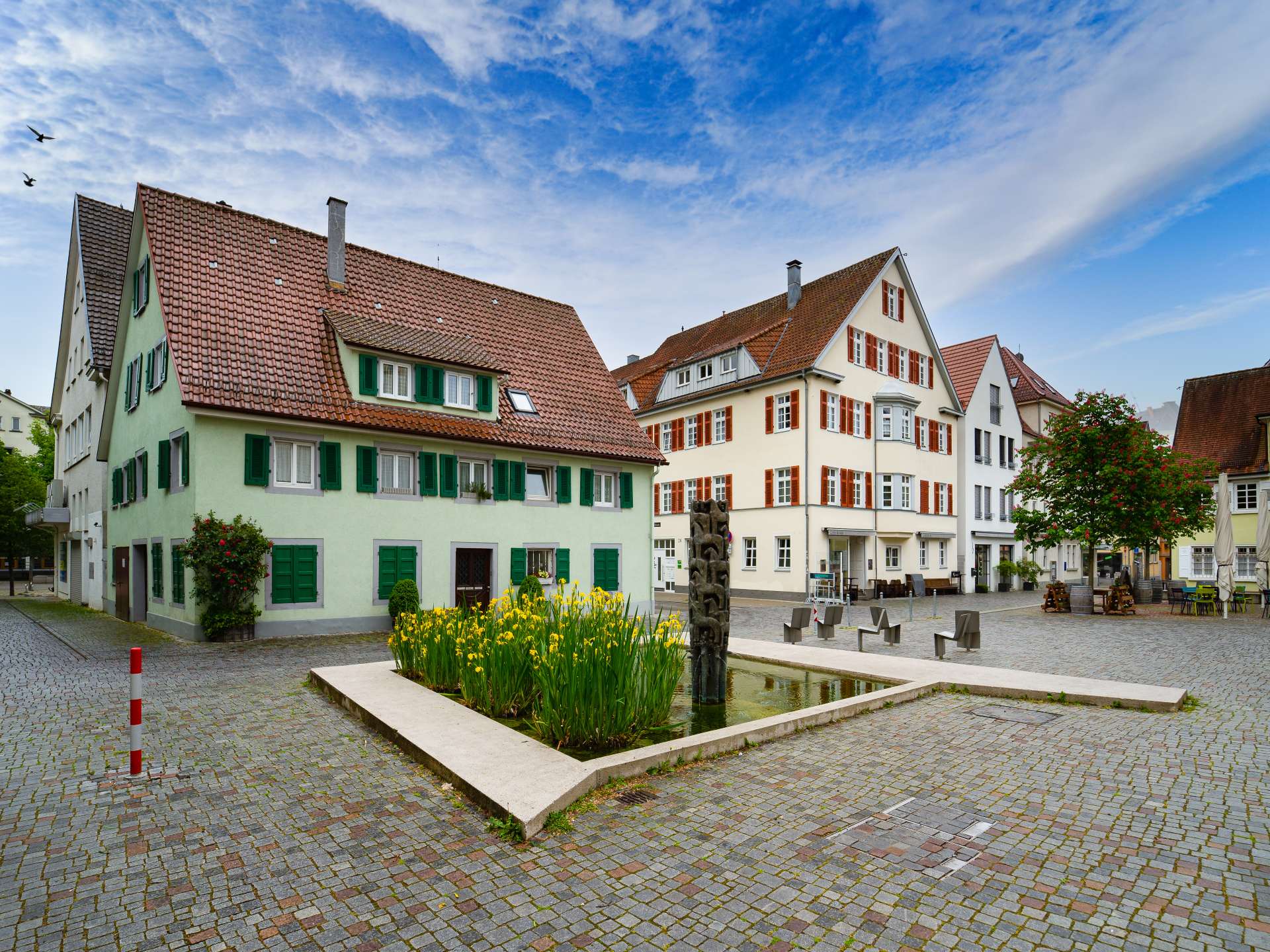 Innenstadt mit Brunnen