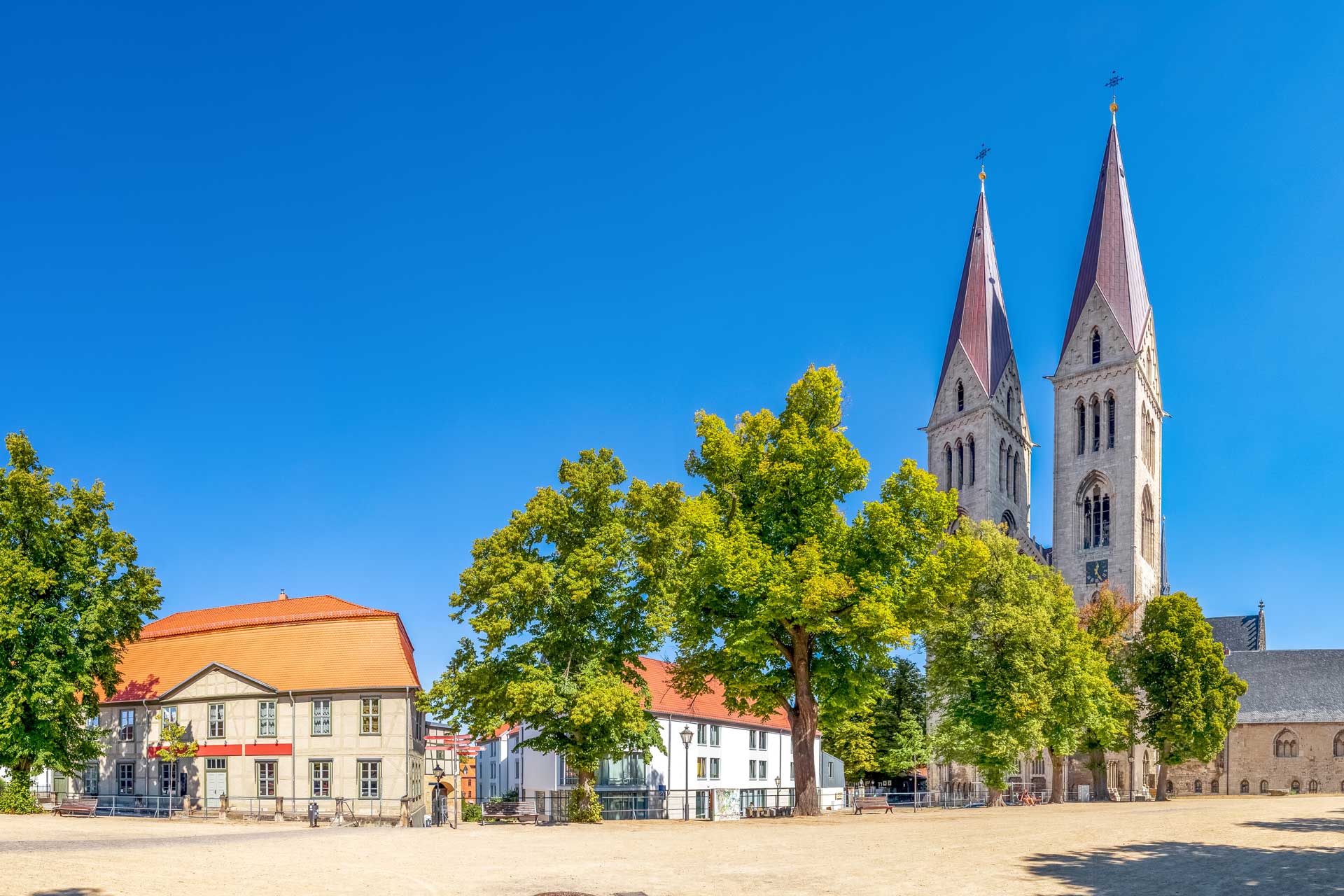 Domplatz in Halberstadt