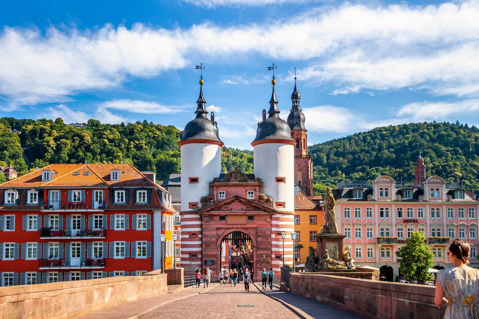 Alte Brücke in Heidelberg