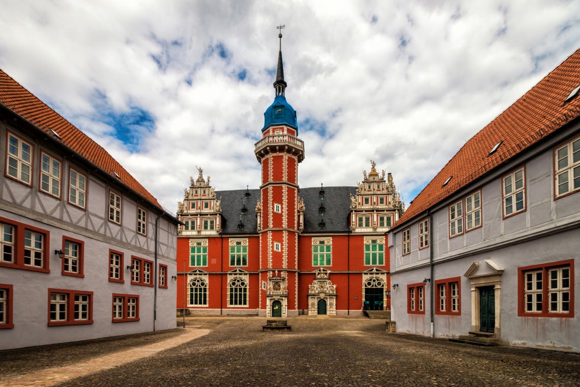 Blick aufs Juleum in Helmstedt