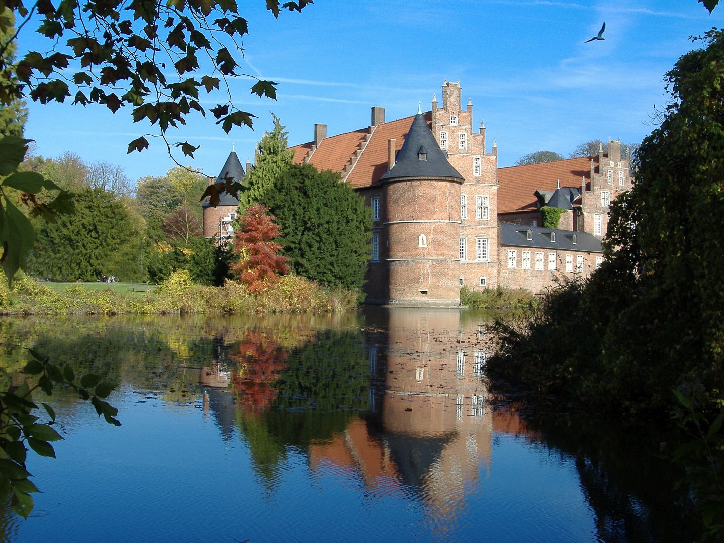 Romantisches Wasserschloss in Herten