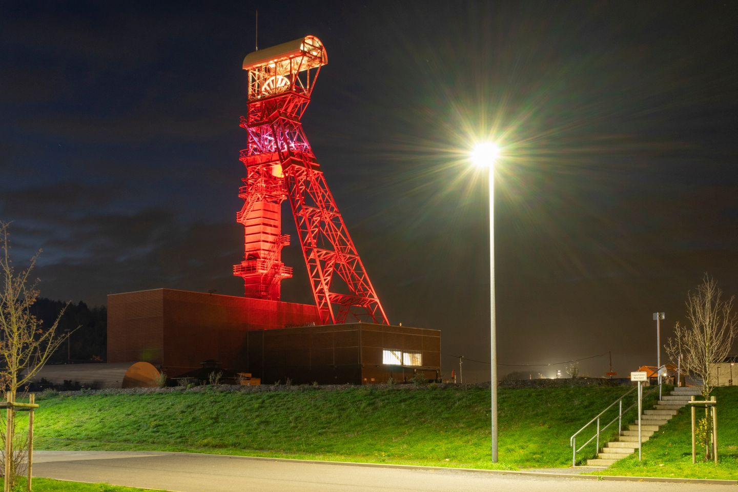 Hückelhoven Förderturm Schacht 3, alte Zeche Sophia-Jacoba