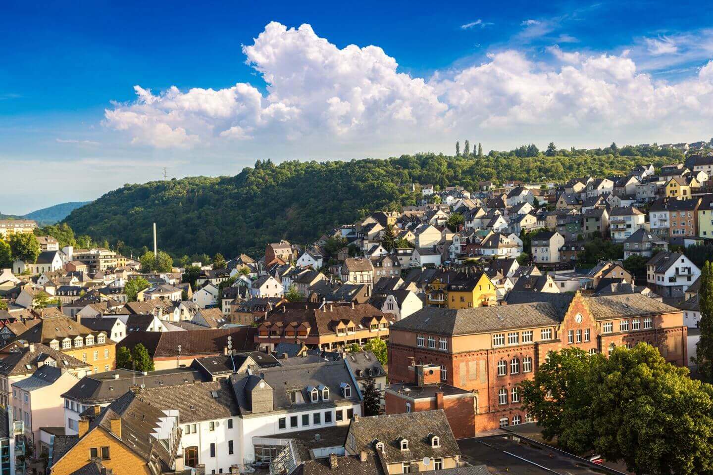 Treppenlift-Beratung für Idar-Oberstein und Umgebung Blick auf Idar-Oberstein