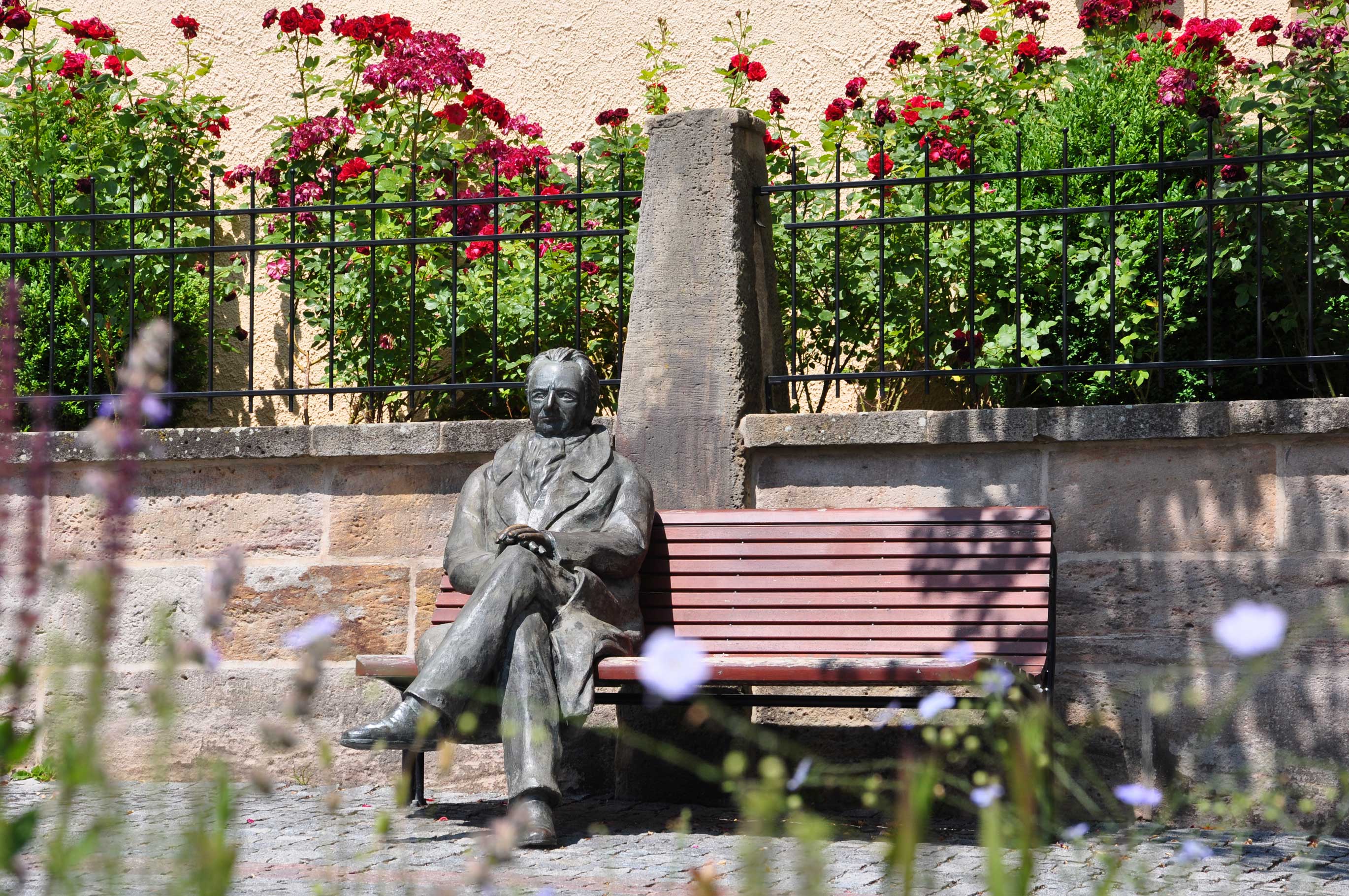 Skulptur Johann Wolfgang von Goethe in Ilmenau