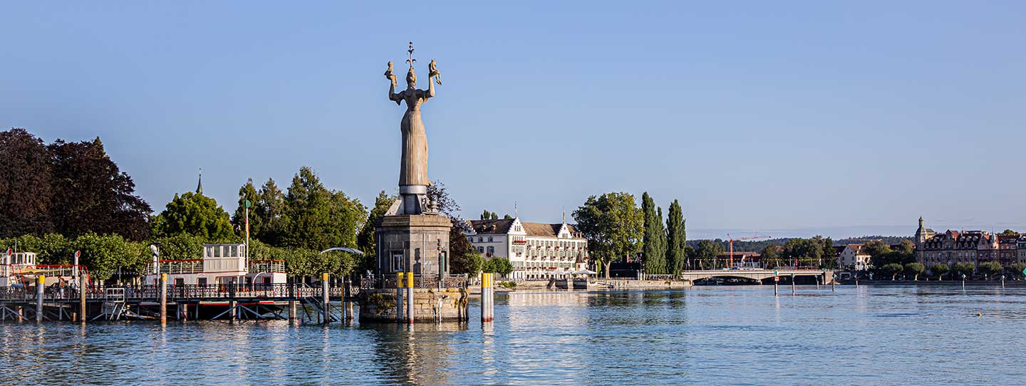 Uferbereich in Konstanz am Bodensee