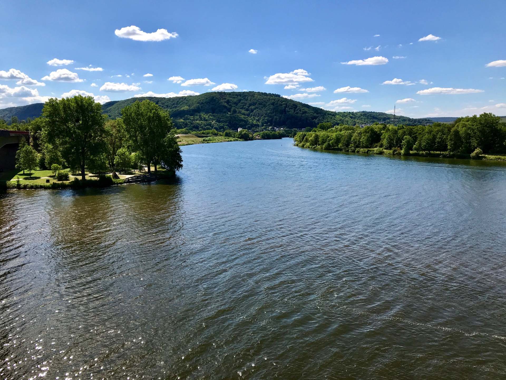 Saar-Mosel-Zufluss in Konz