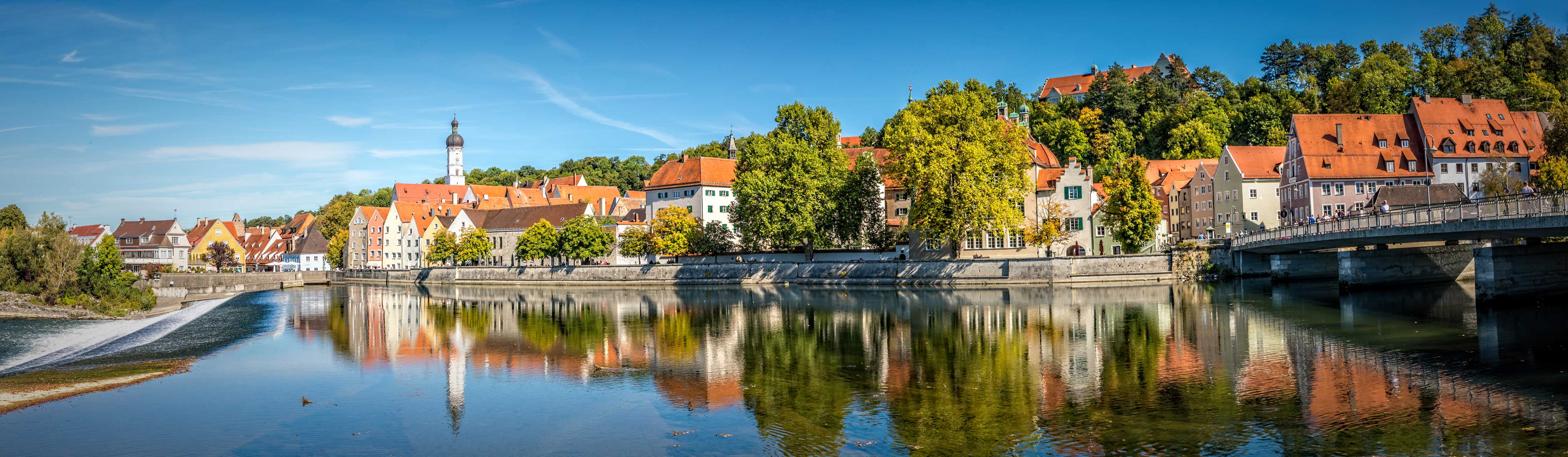 Stadtansicht von Landsberg am Lech