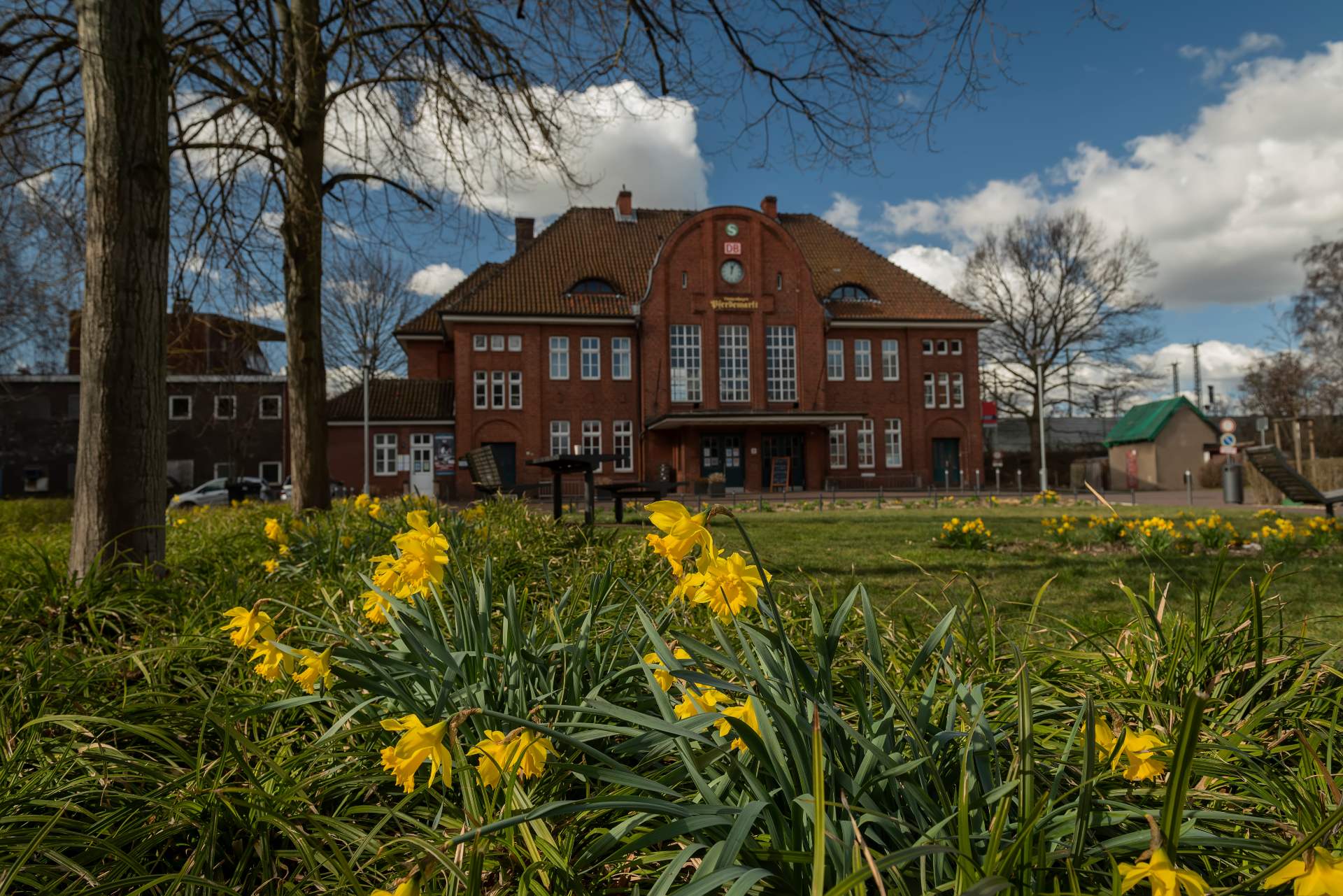 Altes Bahnhofsgebäude in Langenhagen