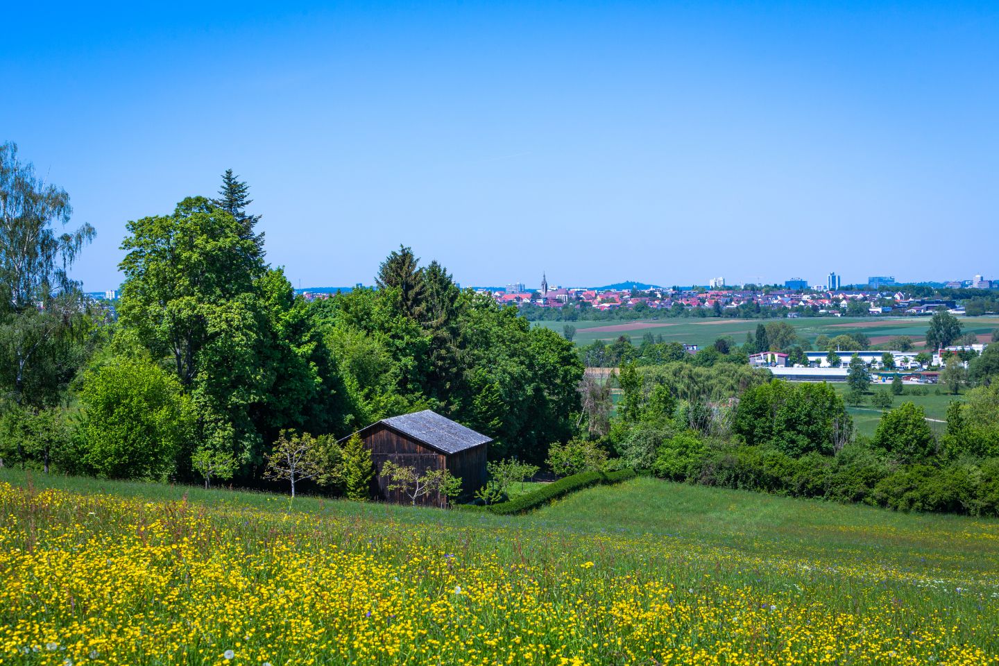 Aussicht auf Leinfelden-Echterdingen