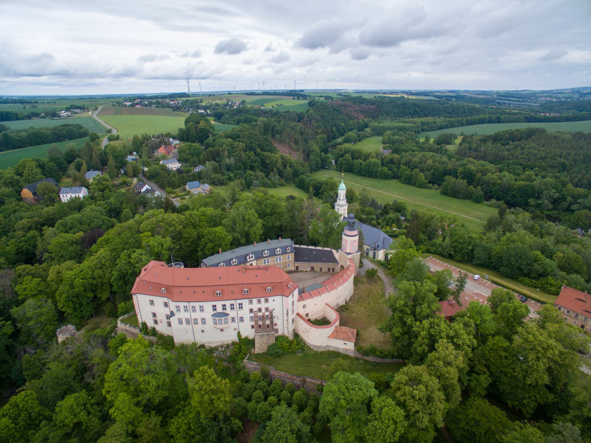 Schloss Wolkenburg bei Limbach-Oberfrohna