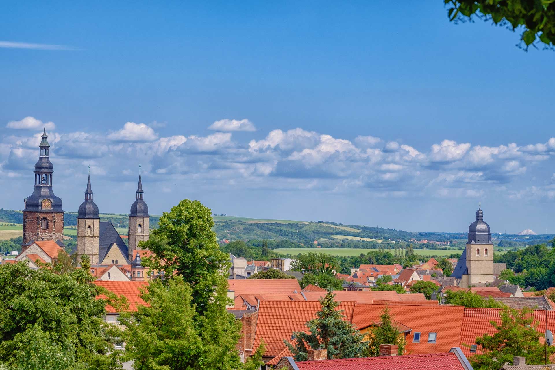 St Andreaskirche und St-Petri-Pauli-Kirche in Eisleben