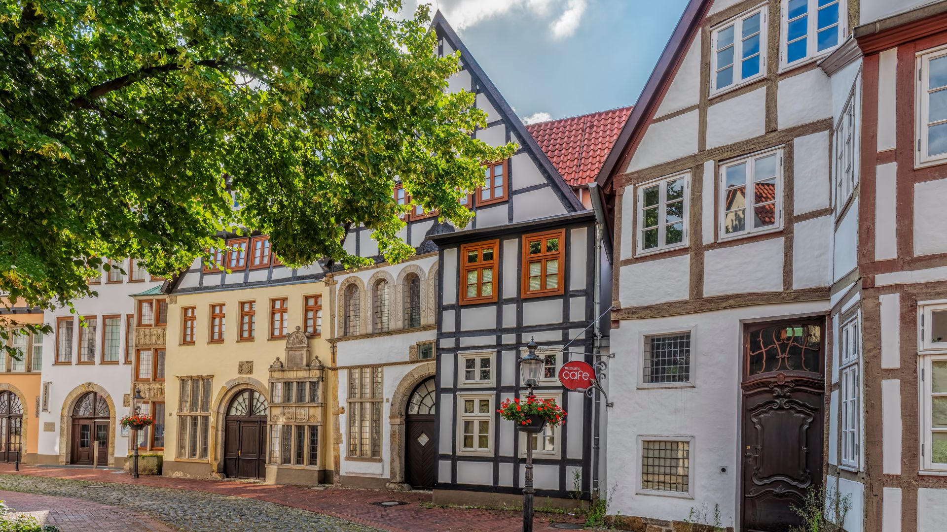 Altstadt von Minden mit Museum