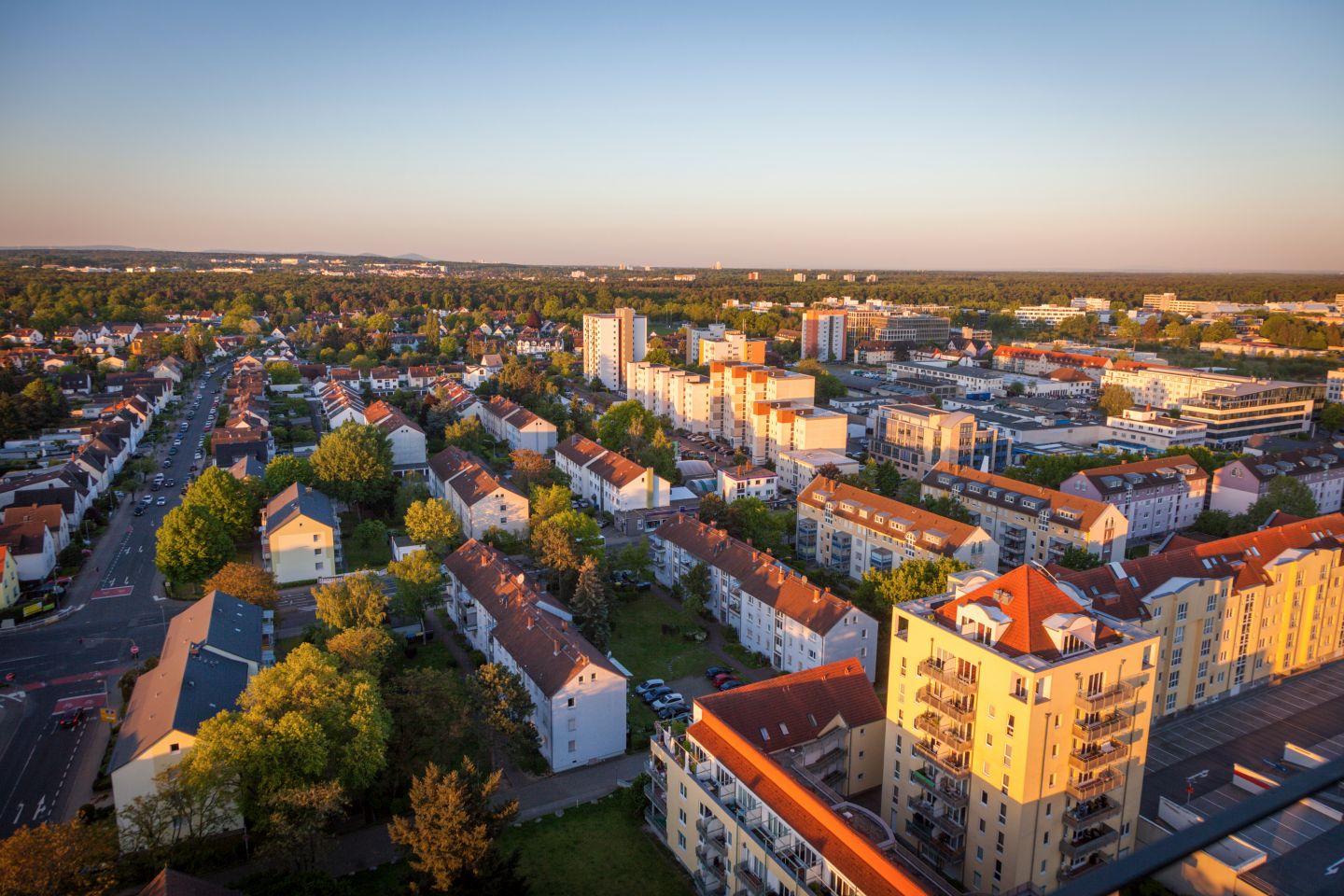 Panorama von Neu-Isenburg