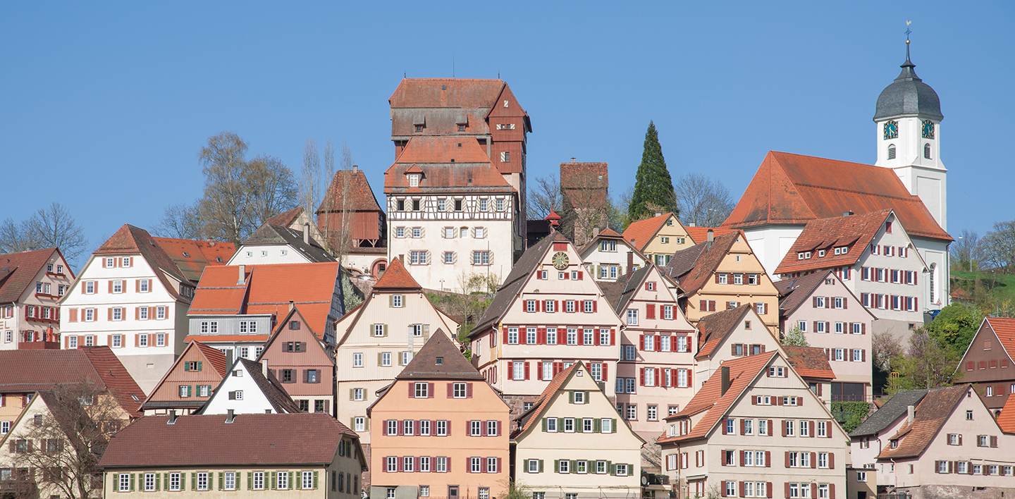 Häuserpanorama bei Neubulbach