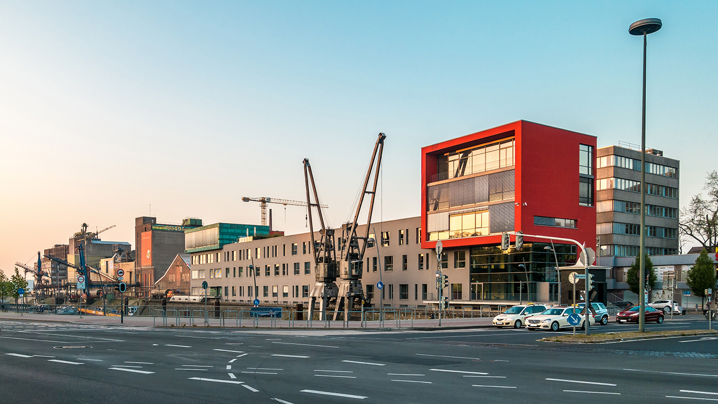 Hafen in Neuss