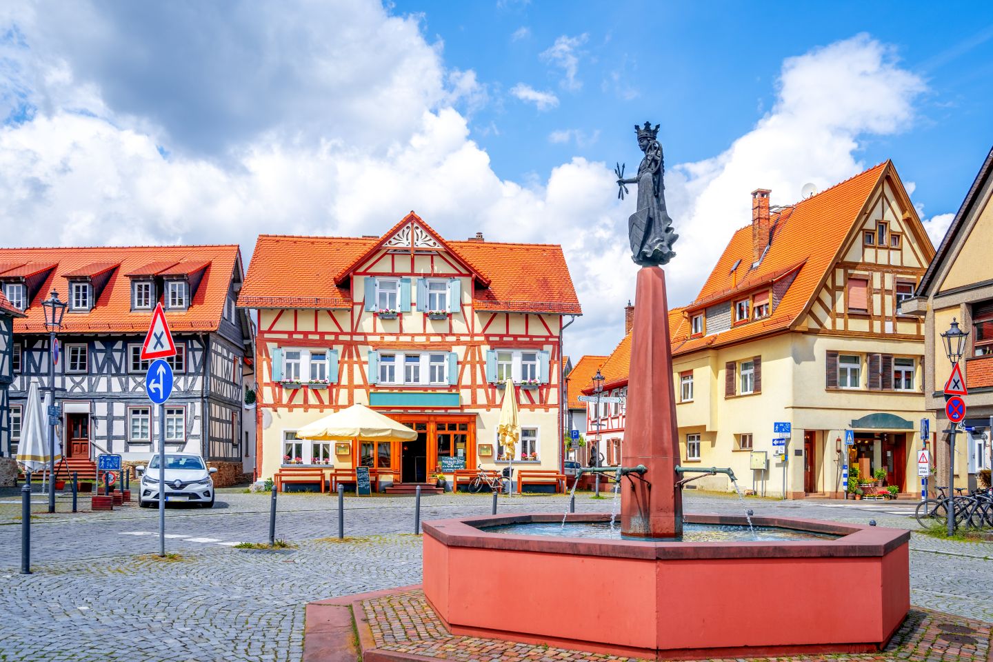 Marktplatz von Oberursel im Taunus