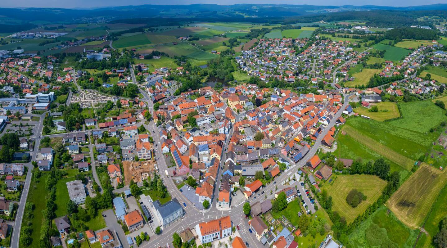 Treppenlift-Beratung für Oberviechtach und Umgebung Blick auf Oberviechtach