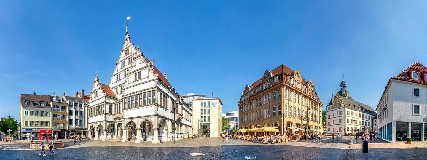 Innenstadt von Paderborn