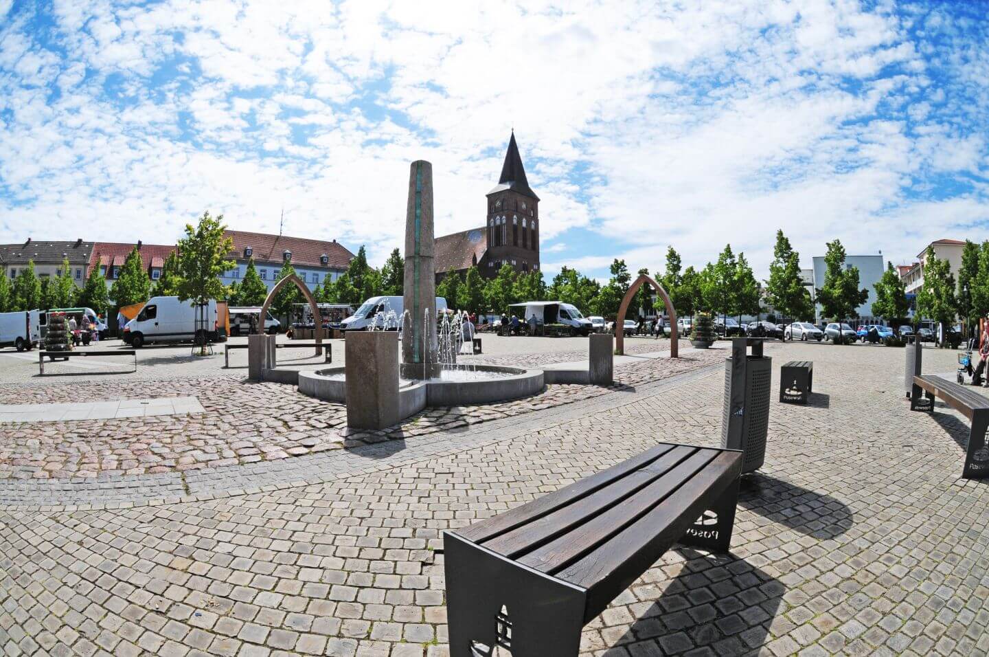 Marktplatz in Pasewalk