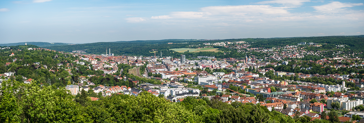 Skyline von Pforzheim