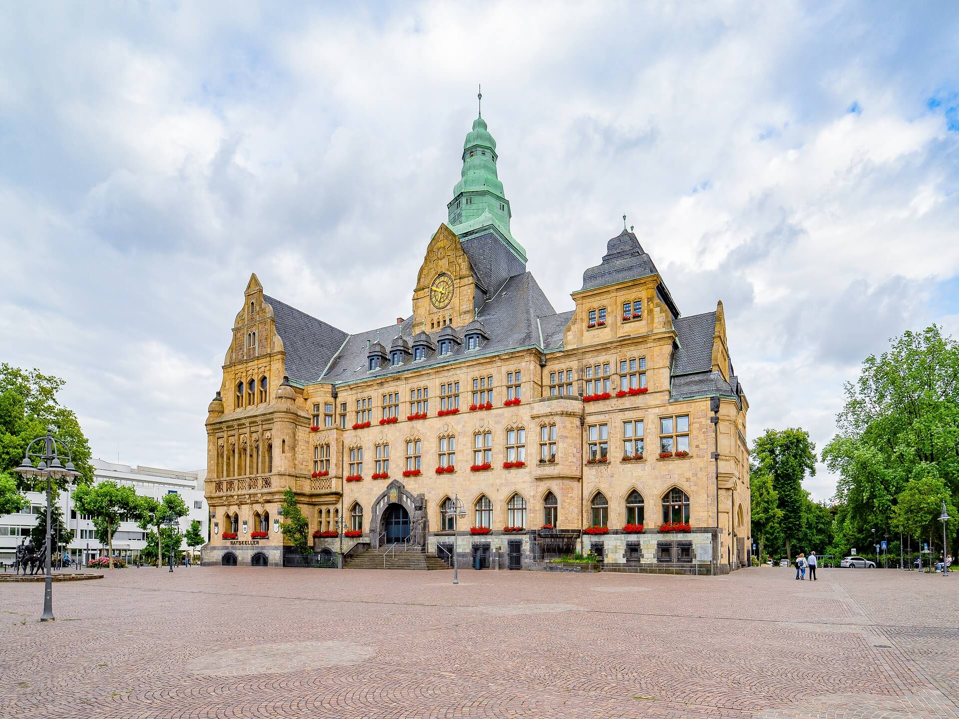 Rathausplatz von Recklinghausen
