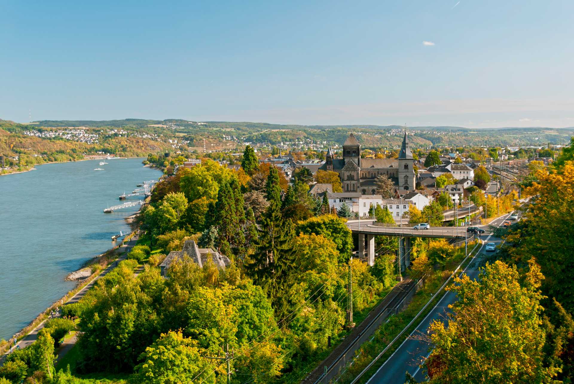 Blick auf Remagen