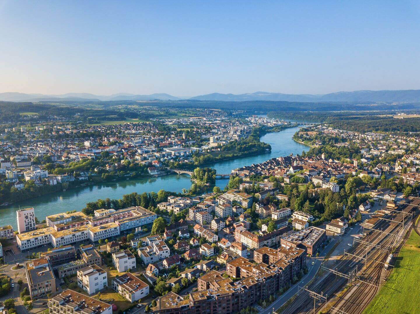 Blick auf Rheinfelden