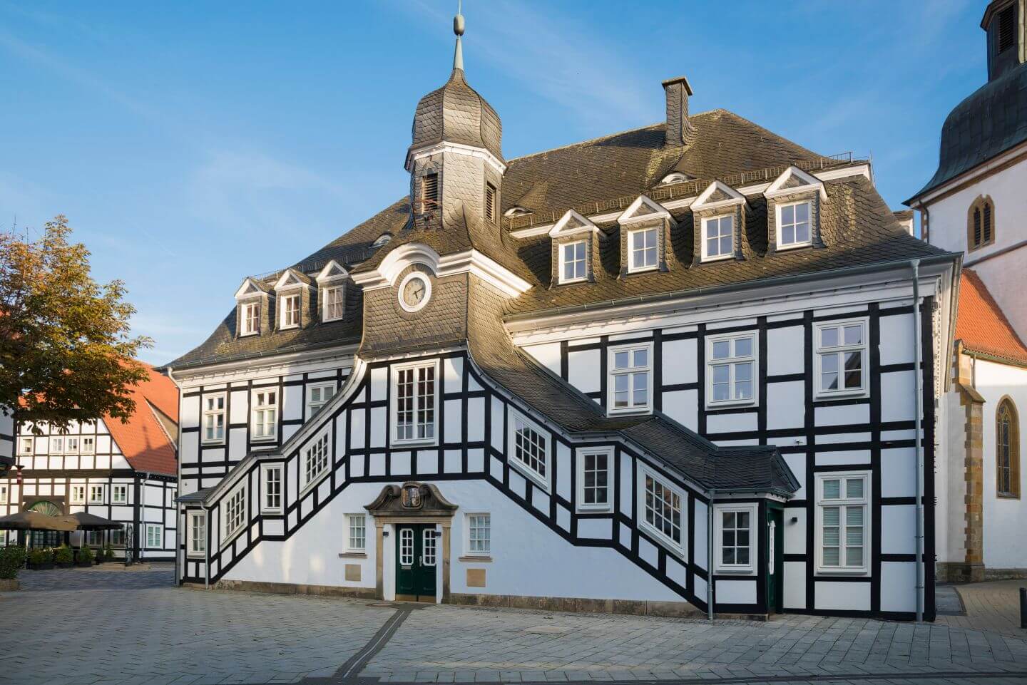 Treppenlift-Beratung für Rietberg und Umgebung Historisches Rathaus in Rietberg