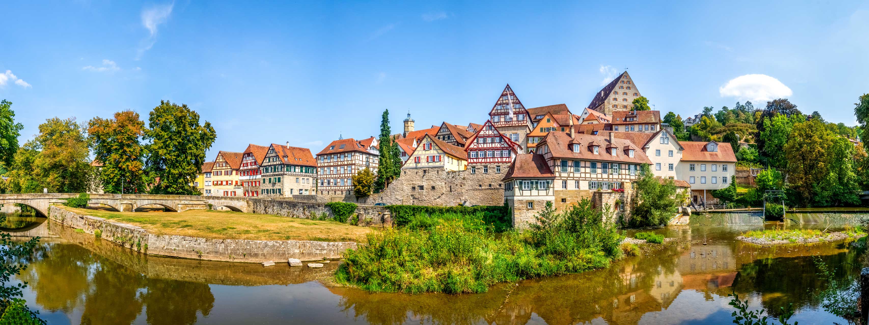 Stadtansicht Schwäbisch Hall