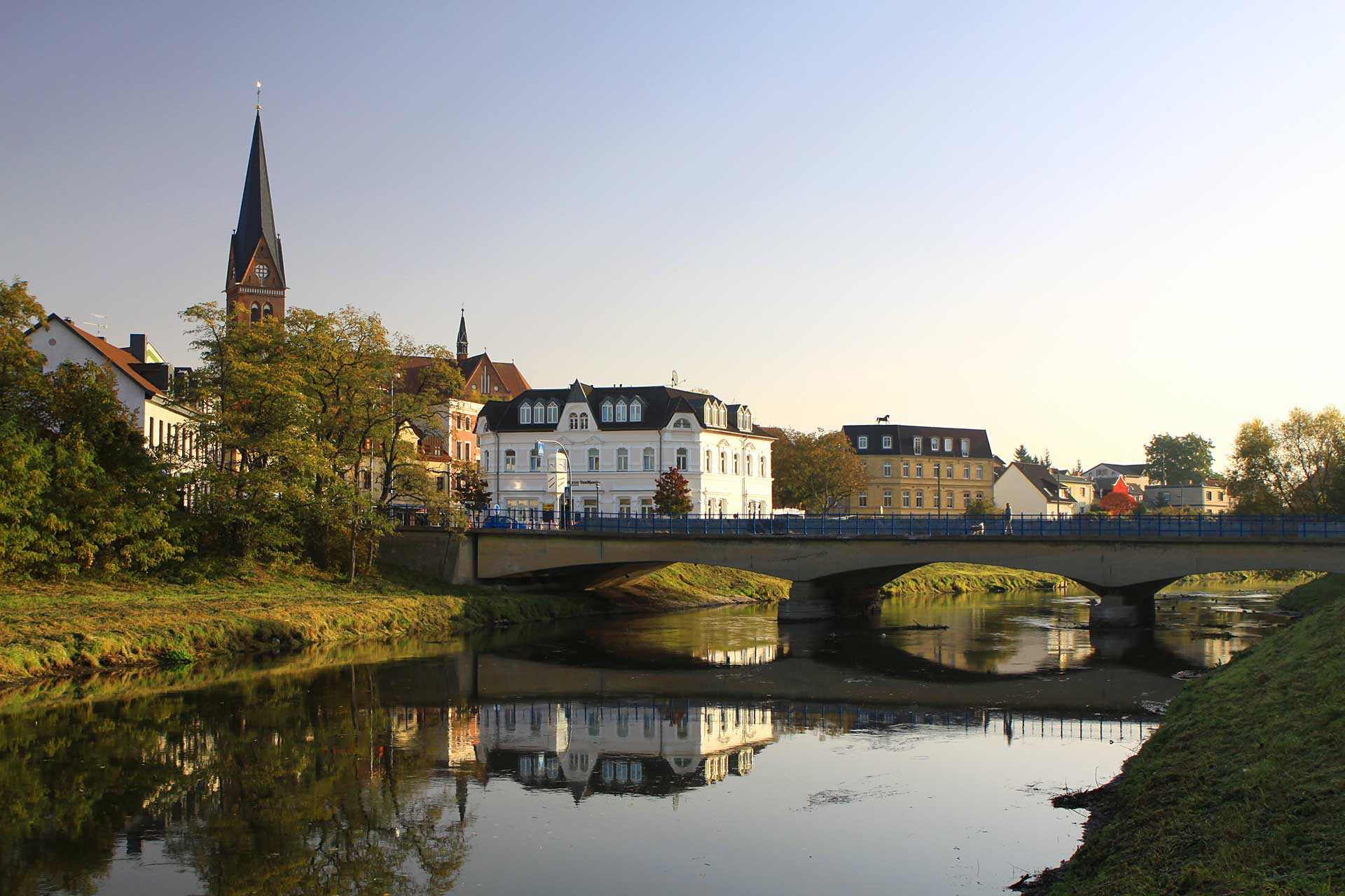 Bodebrücke in Staßfurt