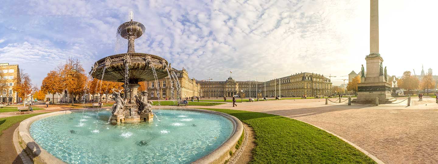 Brunnen am Stuttgarter Schloss