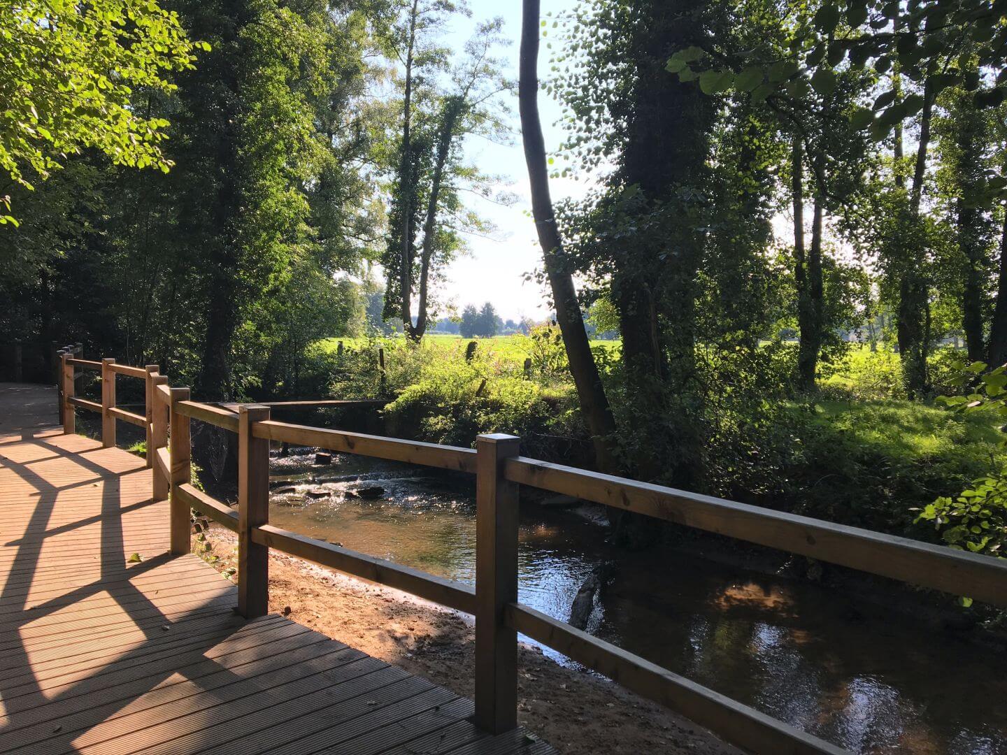 Promenade am Ölbach bei Verl