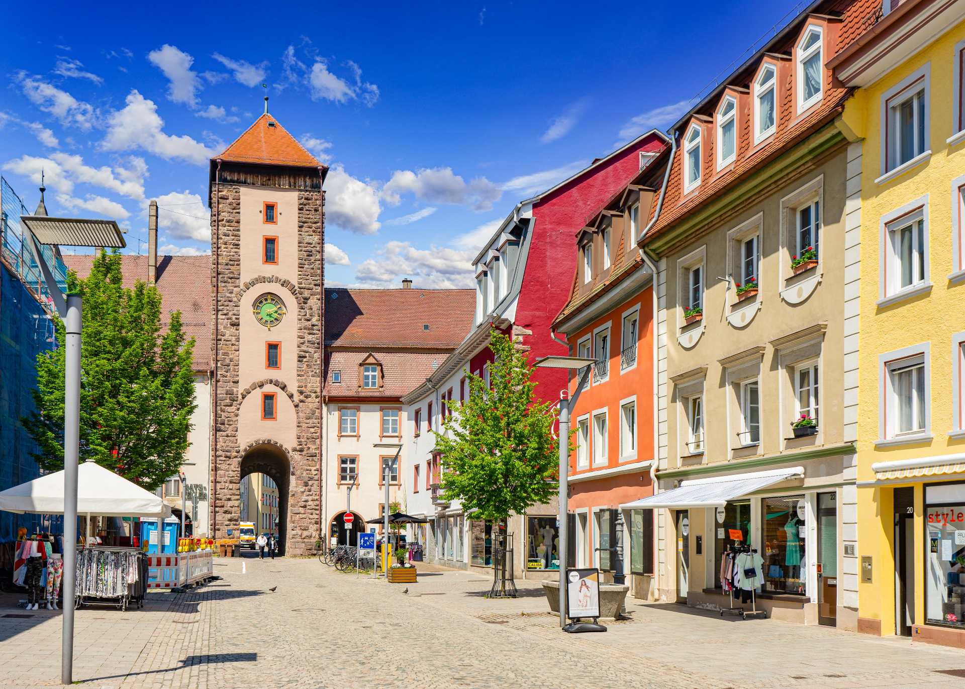 Treppenlift-Beratung für ganz Villingen-Schwenningen Mittelalterliche Innenstadt von Villingen-Schwenningen