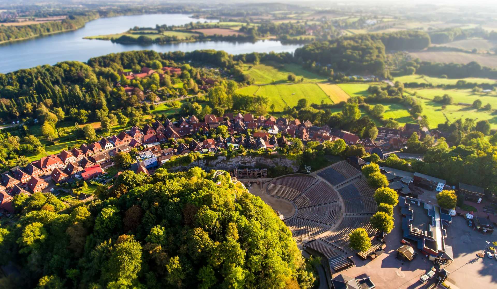 Blick auf Wahlstedt