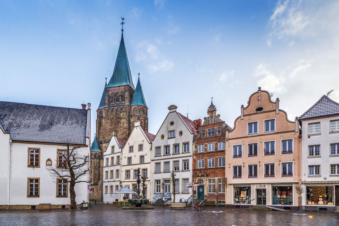 Treppenlift in Warendorf und Umgebung kaufen Historischer Marktplatz in Warendorf