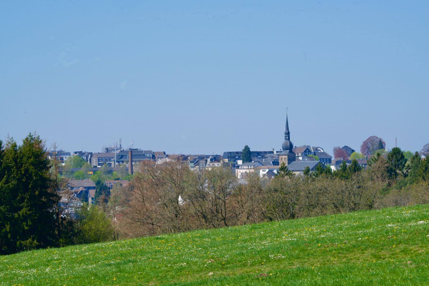 Blick auf Wermelskirchen