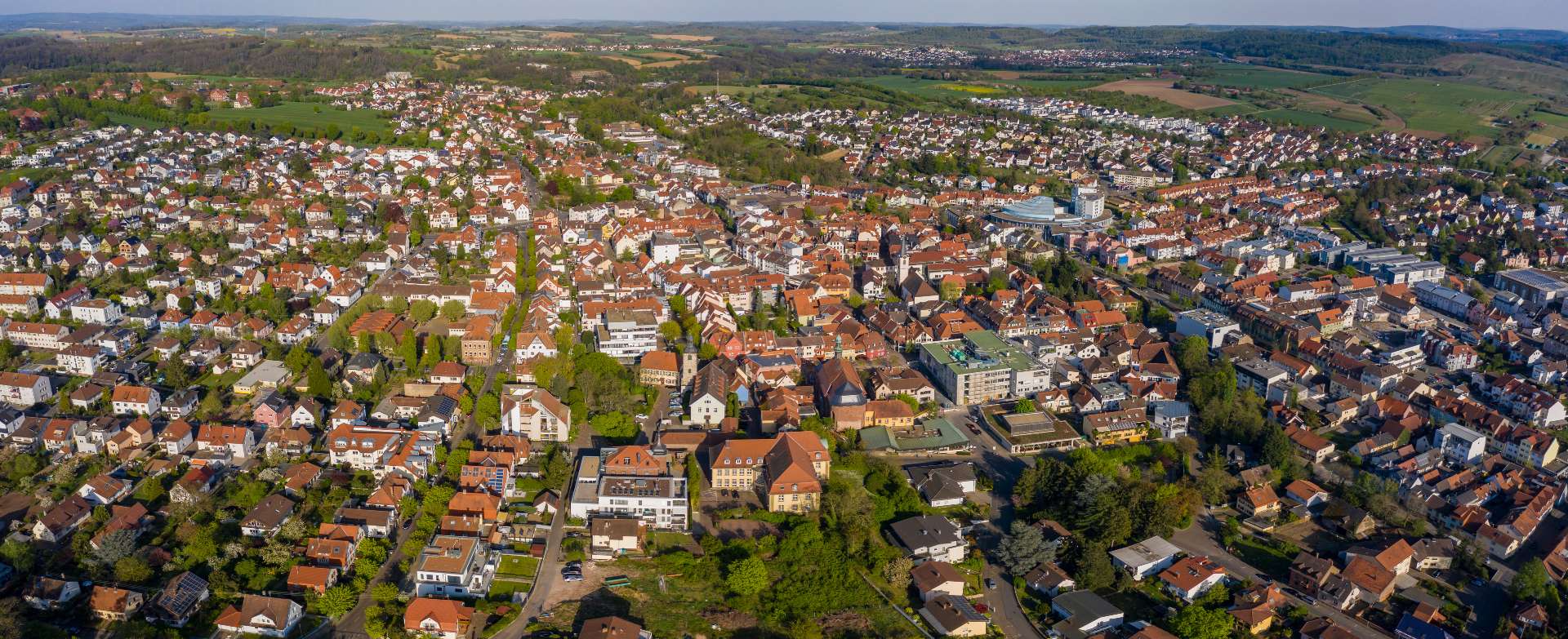 Panormablick über Wiesloch