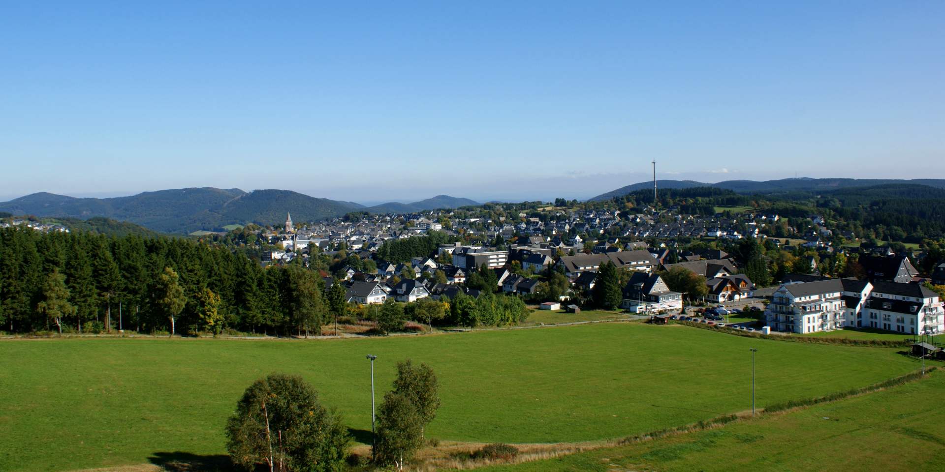 Panormablick über Winterberg