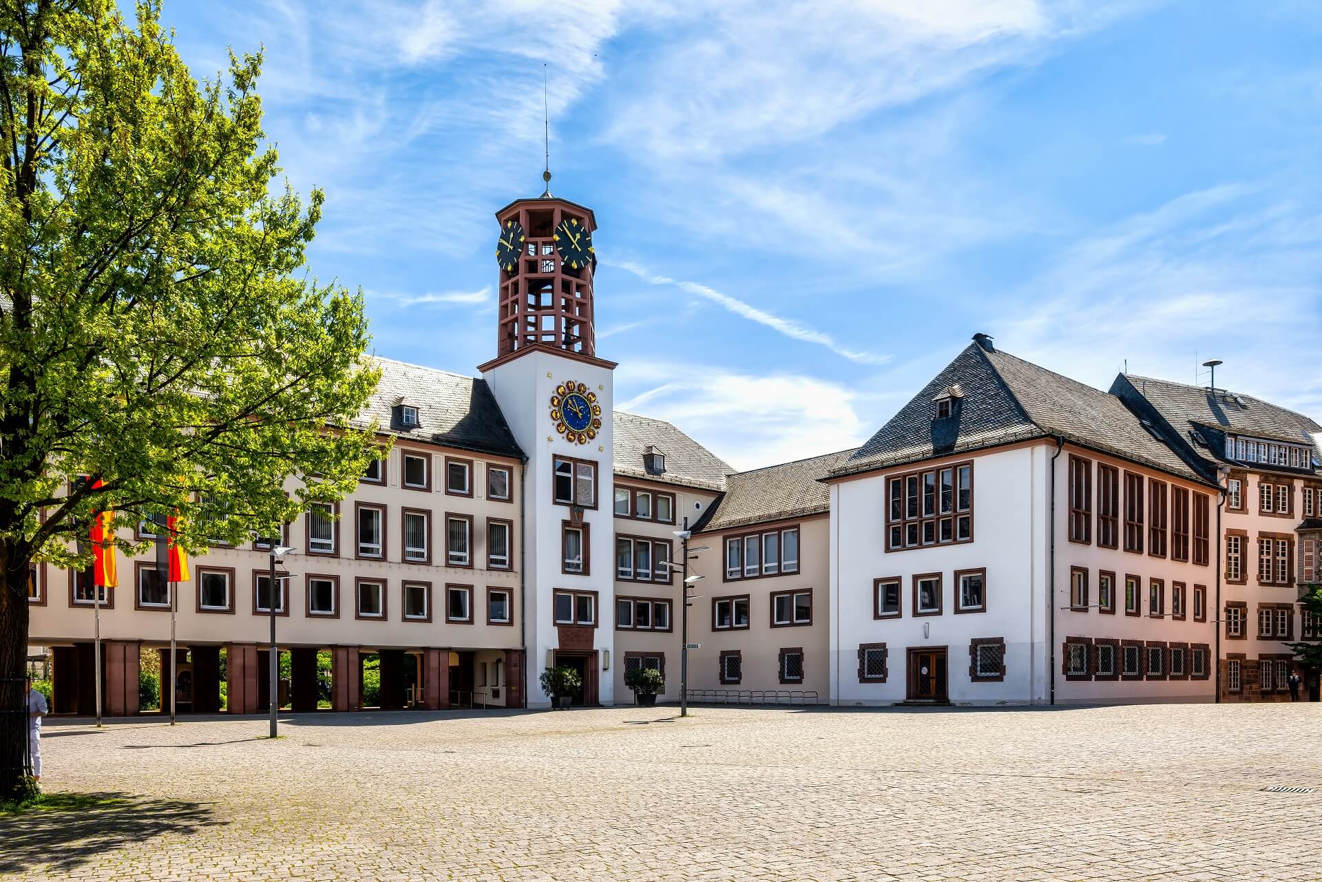 Rathaus am Marktplatz in Worms