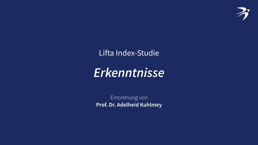 Wesentliche Erkenntnisse der Lifta Index-Studie