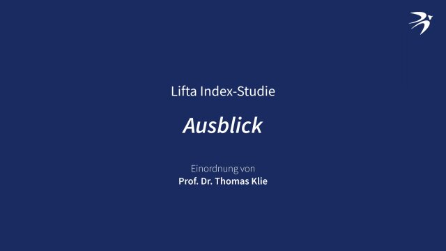 Wissenschaftliche Einordnung von Prof. Dr. jur. Klie - Ausblick